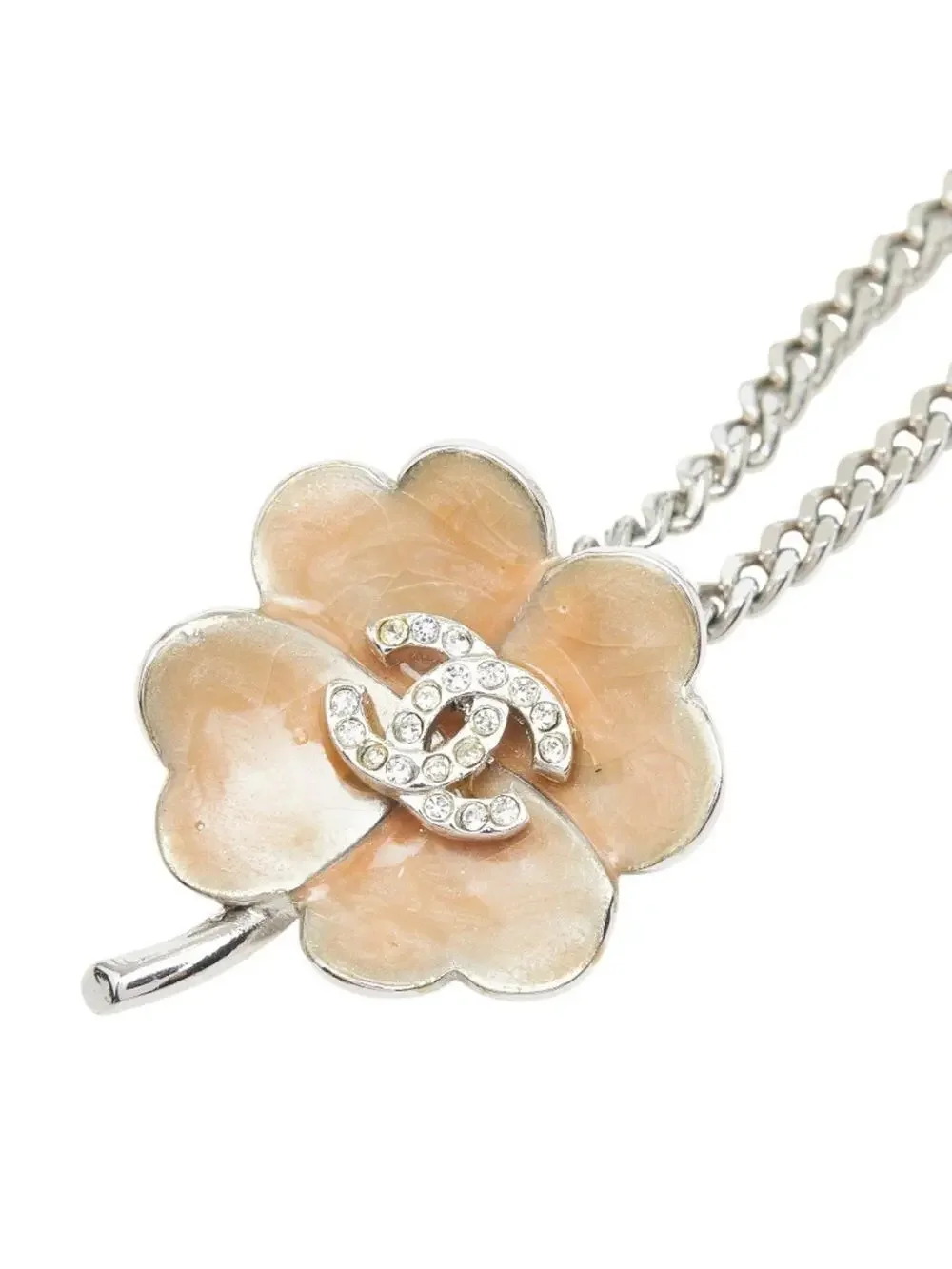 Chanel Cc Logo Chain Pendant Necklace #299656C66B